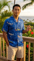 USA Airplane Men's Hawaiian Shirt