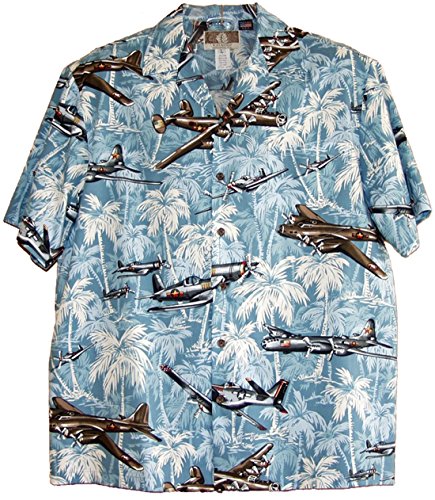 RJC Mens Fighter Bomber Airplane Shirt