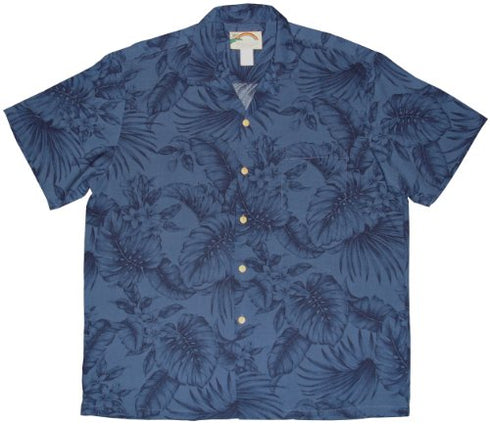 Paradise Found Mens Midnight Garden Shirt
