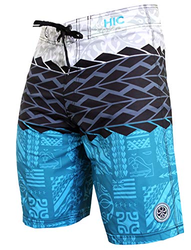 Hawaiian Island Creations (HIC) 20" Avarua 8 Way Stretch Boardshorts