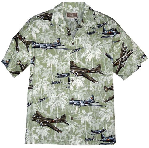 RJC Mens Fighter Bomber Airplane Shirt