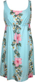 Paradise Lei Women's Empire Tie Front Hawaiian Dress (Regular Fit)