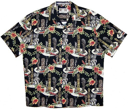 RJC Mens Tiki God Paradise Shirt
