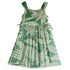 Hala Pineapples Hawaiian Side Tie Double Elastic Girls Strap Dress