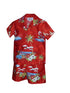 Pacific Legend Boys Santa's Xmas Hawaiian Vacation 2pc Set