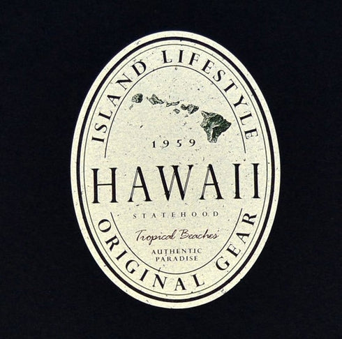 Island Lifestyle Screenprinted Hawaiian T-Shirt