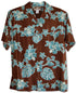 RJC Mens Bold Hibiscus Rayon Shirt