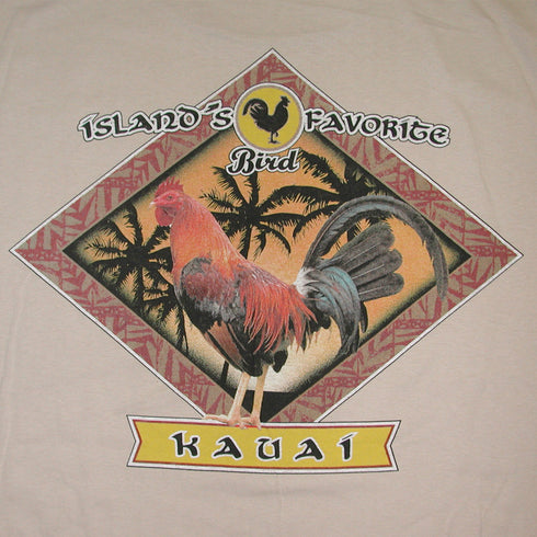 Kauai Island's Favorite Bird Screenprinted Hawaiian T-Shirt