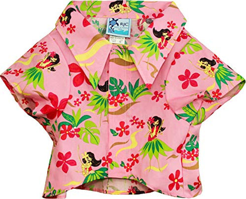 RJC Hula Girl Fun Matching Girl's Shirt for Dogs