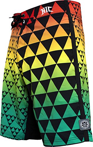 HIC 21" Tiburon Shark 8 Way Octo Super Stretch Boardshorts