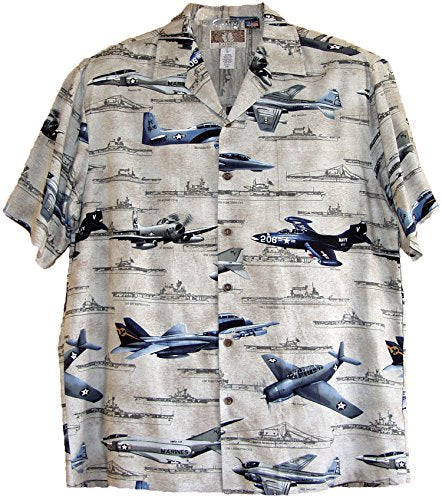 RJC Mens Naval Aviation History Shirt