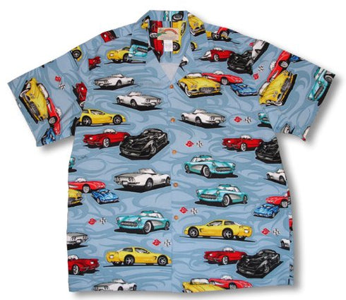 Paradise Found Mens Corvettes 2009 Shirt