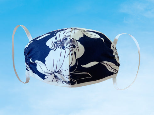 Hawaiian Cotton Face Mask Reversable