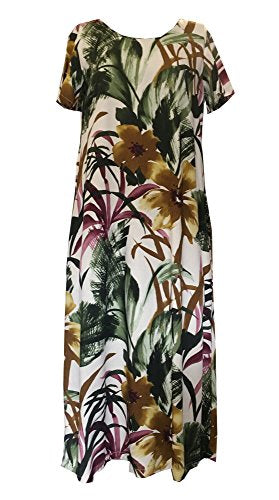 RJC Oriental Watercolor Womens Evening Dress
