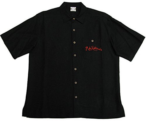 Go Barefoot Mens Xmas Ornaments Mele Kalikimaka Embroidered Shirt