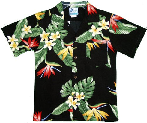 RJC Boys Bird of Paradise Display Rayon Shirt