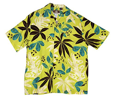 RJC Mens Jungle Leave Rayon Shirt