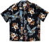 RJC Mens Classic Hibiscus Tiki God Woodie Surfboard Shirt