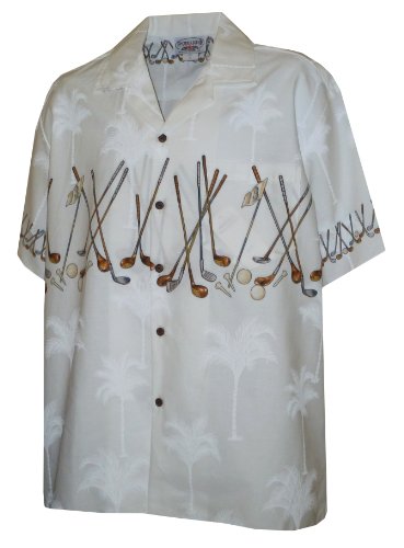 Pacific Legend Mens S to 4X Golf Club Chest Band Shirt