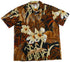 RJC Mens Oriental Watercolor Button Down Hawaiian Shirt