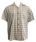 Men's Classic Hawaiian Paniolo Palaka Plaid Shirt