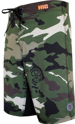 Hawaiian Island Creations (HIC) 21" Howitzer 8 Way Stretch Boardshorts