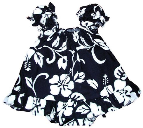RJC Baby Girls Classic Hibiscus Puff Sleeve 2pc Set