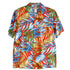 Monstera Fern Storm Men's Aloha Shirt