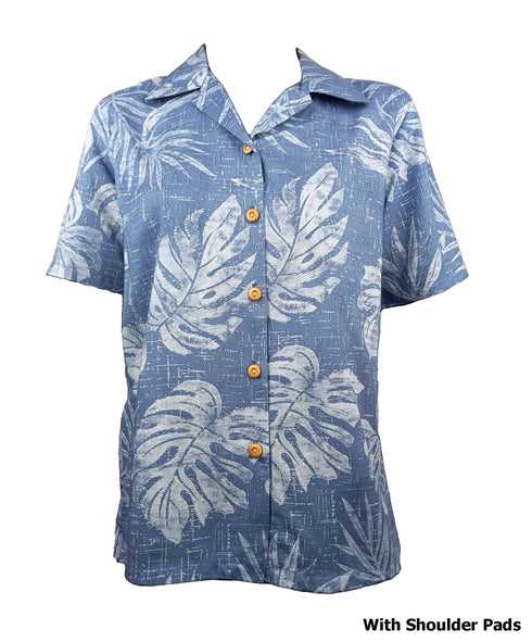 Pacific Bird of Paradise Women's Hawaiian Camp Shirt