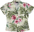 RJC Womens Pale Hibiscus Orchid Fitted Blouse