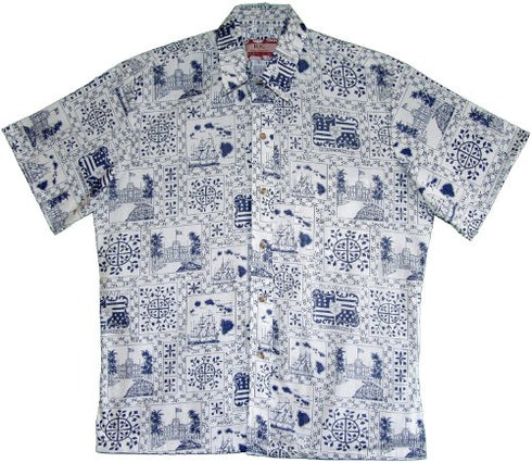 RJC Mens Hawaii State Monarchy Reverse Shirt