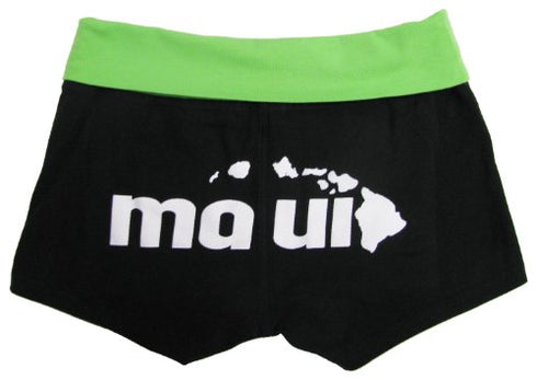 Women's Maui Butt Foldover Waistband Low Rise Yoga Short
