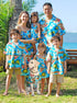 RJC Girl's Hibiscus Hawaiian Islands Hawaiian Smocked Dress