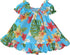 RJC Baby Girls Plumeria Sunshine Puff Sleeve Hawaiian 2pc Dress Set