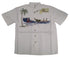 Bamboo Cay Men's Santa Dropping In Embroidered Shirt