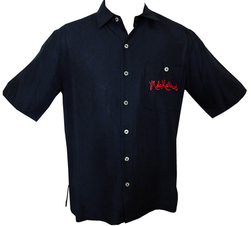 Santa's Last Stop Go Barefoot Embroidered Shirt