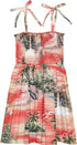 Paradise Island Surf Girl's Hawaiian Smocked Dress