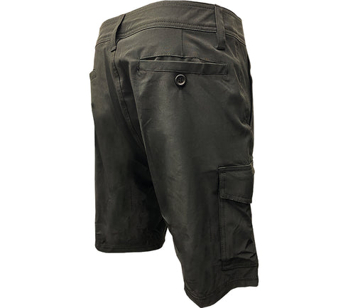 Go Barefoot Men's AM/PM 8 Way Stretch Cargo Shorts