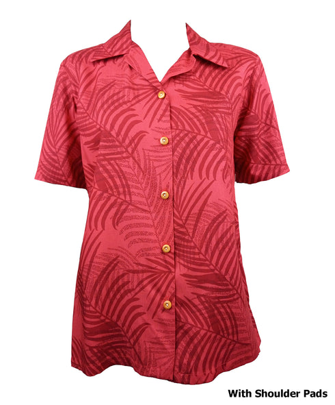 Sea Breeze Women's Hawaiian Camp Shirt