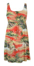 Paradise Island Surf Women's Empire Tie Front Hawaiian Dress (Generous Fit)