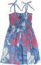 Summer Wind Girl's Hawaiian Smocked Dress