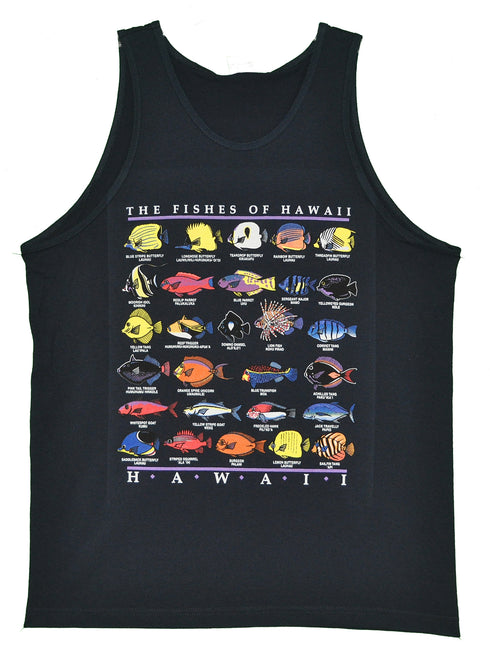 RJC Unisex Fishes of Hawaii Tank Top