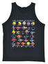 RJC Unisex Fishes of Hawaii Tank Top