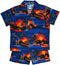 Kilauea Big Island Volcano Boy's 2pc Cabana Set