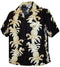 Pacific Legend Womens S to XXL Hawaiian Pineapple Panel Camp Shirt