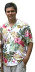 RJC Mens Exotic Garden Rayon Shirt
