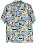 RJC Mens Tropical Fish Snapshot Rayon Shirt