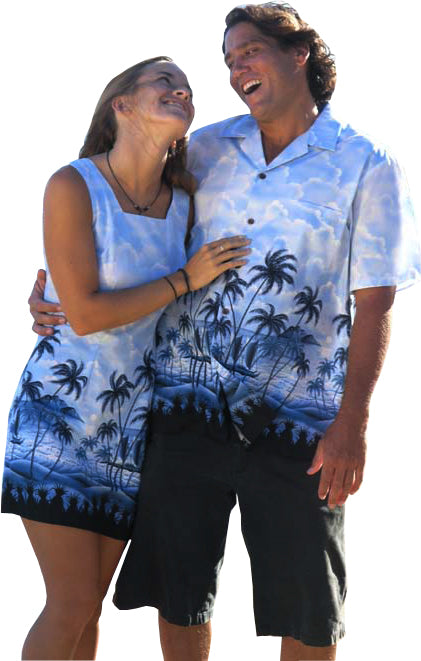 Pineapple's View Women's A-Line Hawaiian Short Tank Dress