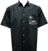Bamboo Cay Mens North Pole Flight Embroidered Shirt