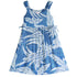 Hala Pineapples Hawaiian Side Tie Double Elastic Girls Strap Dress